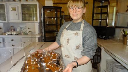 Das Café. Katharina Neumann und ihre Lebkuchen