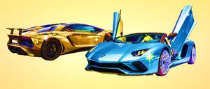 Lamborghinis sind im Clan-Milieu beliebt.