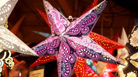 Besinnliche Einkaufszeit.