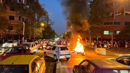 Proteste in Teheran.