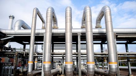Niedersachsen, Rehden: Bei der Speicheranlage handelt es sich um den größten Erdgasspeicher in Westeuropa.