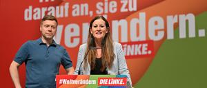 Die Vorsitzenden der Linken Martin Schirdewan und Janine Wissler.