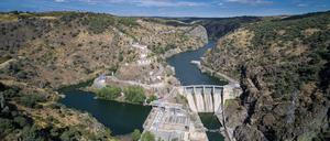 Salto de Castro, Aerial view of Dam