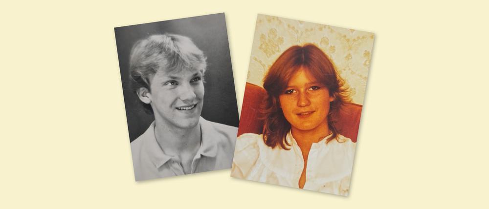 Stefan und Nadja zu Schulzeiten.