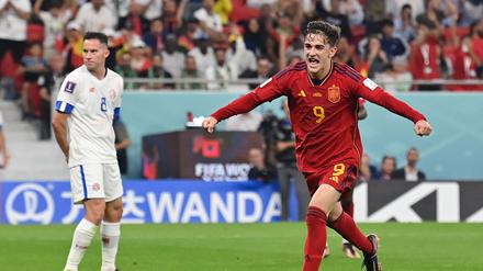 Der 18-jährige Gavi schoss gegen Costa Rica sein erstes WM-Tor - als jüngster Spieler seit einem gewissen Pelé.
