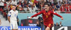 Der 18-jährige Gavi schoss gegen Costa Rica sein erstes WM-Tor - als jüngster Spieler seit einem gewissen Pelé.