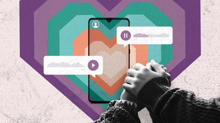 Dating-Apps funktionieren über Bilder, was oberflächlich sein kann. Eine neue Dating-App möchte alles anders machen.