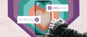 Dating-Apps funktionieren über Bilder, was oberflächlich sein kann. Eine neue Dating-App möchte alles anders machen.