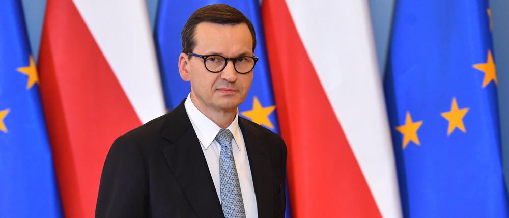 Polens Ministerpräsident Mateusz Morawiecki