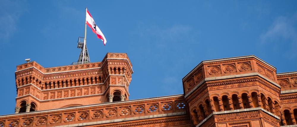 Hier soll die Macht sich ballen: das Rote Rathaus, Sitz der Regierenden Bürgermeisterin von Berlin.