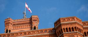 Hier soll die Macht sich ballen: das Rote Rathaus, Sitz der Regierenden Bürgermeisterin von Berlin.