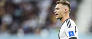Deutschlands Mittelfeldstratege Joshua Kimmich könnte wieder in die Abwehr rücken.