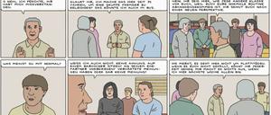 Eine Seite aus „Acting Class“.