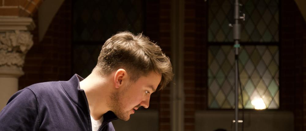 Caspar Wein wird der neue Kantor an der Friedenskirche.