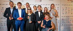 Die Para-Sportler*innen des Jahres bei der Gala in Düsseldorf.