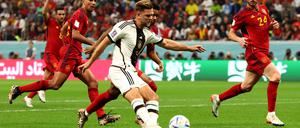 Erlösender Moment. Niclas Füllkrug erzielt den Ausgleich für die Deutschen.
