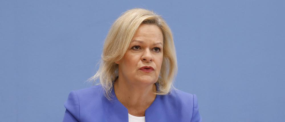 Die Bundesinnenministerin treibt die Einbürgerungsreform voran (Archivbild). 