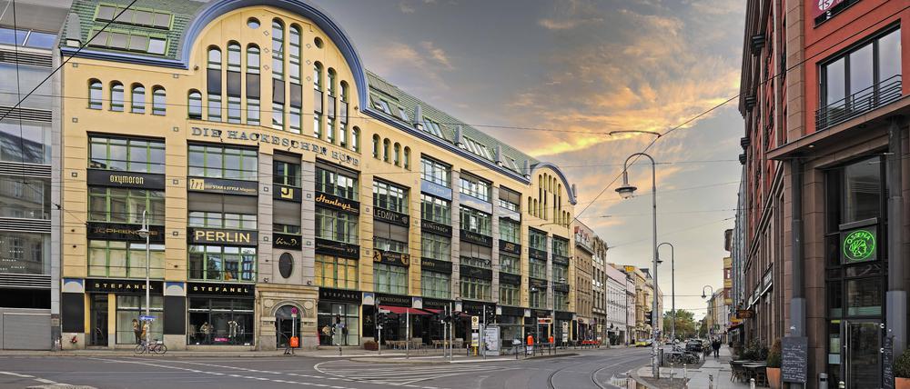 Die Hackeschen Höfe in Berlin-Mitte.