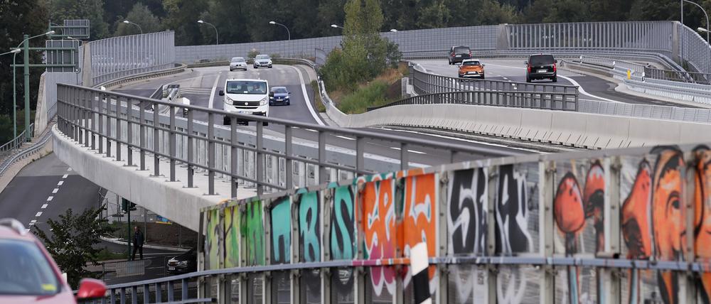 Die Nuthestraße in Potsdam