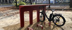 Der „Fahrradtresen“ in Kreuzberg ist ein Prototyp.