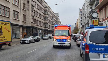 Die Nürnberger Straße war mehr als eine Stunde gesperrt. 