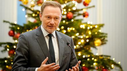 Finanzminister Christian Lindner (FDP) ist der Antreiber bei der Aktienrente.