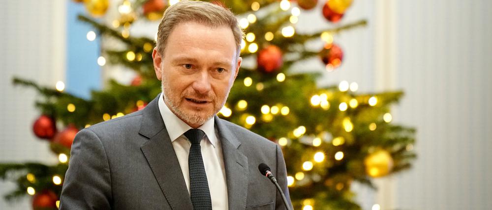 Finanzminister Christian Lindner (FDP) ist der Antreiber bei der Aktienrente.