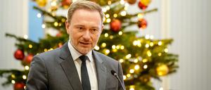 Finanzminister Christian Lindner (FDP) ist der Antreiber bei der Aktienrente.