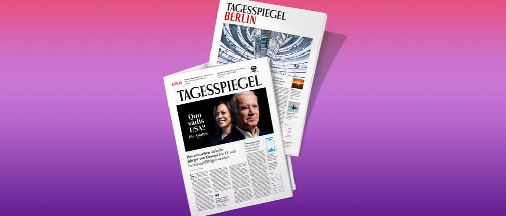 Der neue Tagesspiegel erscheint ab dem 29.11.2022.