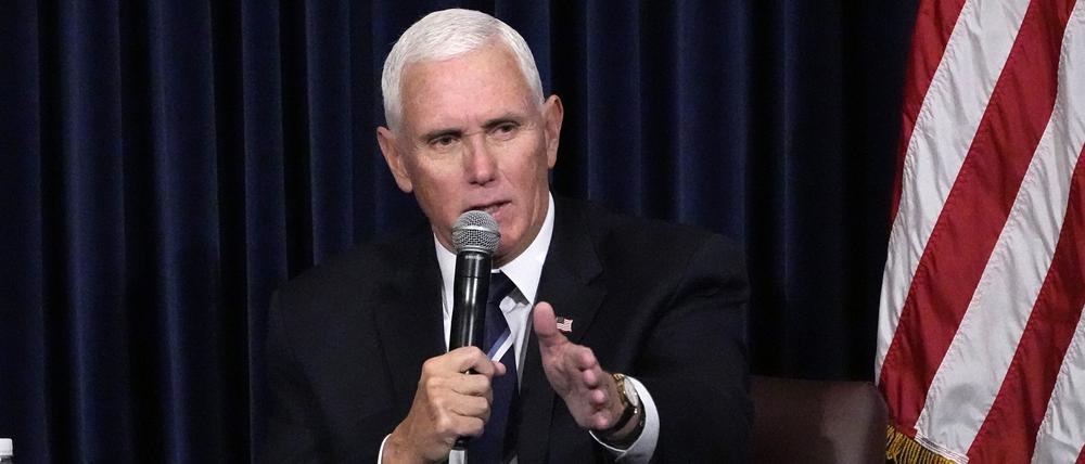 Möchte Mike Pence ins Weiße Haus?
