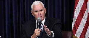 Möchte Mike Pence ins Weiße Haus?