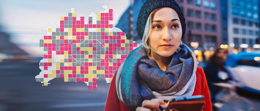 Die Fachzeitschrift „connect“ hat die drei großen Mobilfunkanbieter in Berlin getestet. In der Innenstadt ist die Lage anders als in den Kiezen am Stadtrand.