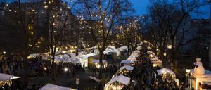 Der 45. Rixdorfer Weihnachtsmarkt. 