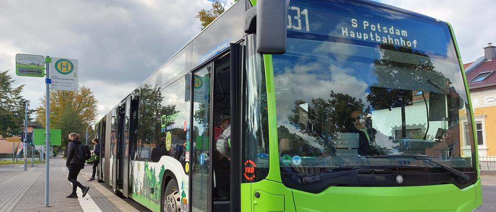 Bald im 10-Minuten-Takt: Die Linie 631 zwischen Werder (Havel) und Potsdam