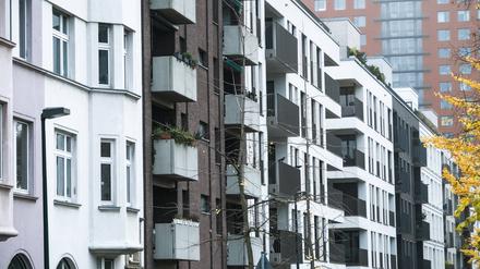 Ein Mehrfamilienhaus in Düsseldorf.