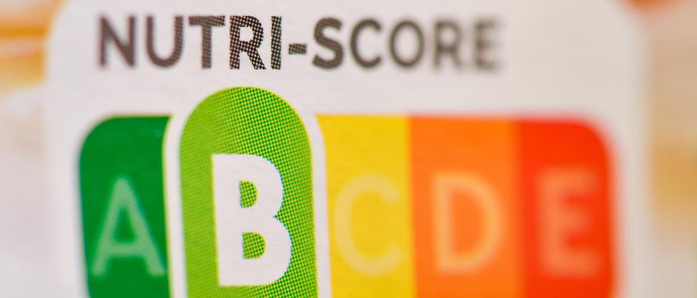 Der sogenannte «Nutri-Score», eine farbliche Nährwertkennzeichnung auf einem Fertigprodukt. 
