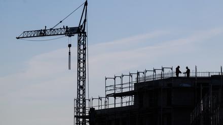 Der Wohnungsbau in Deutschland geht nur schleppend voran.