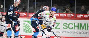 Brendan Guhle feierte ein ernüchterndes DEL-Debüt in Schwenningen.