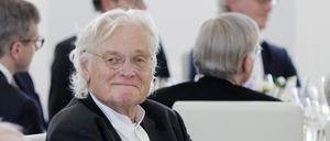 Berlin, Schloss Bellevue, Bundespräsident Gauck ehrt die Architektur, Foto: Architekt Meinhard von Gerkan
