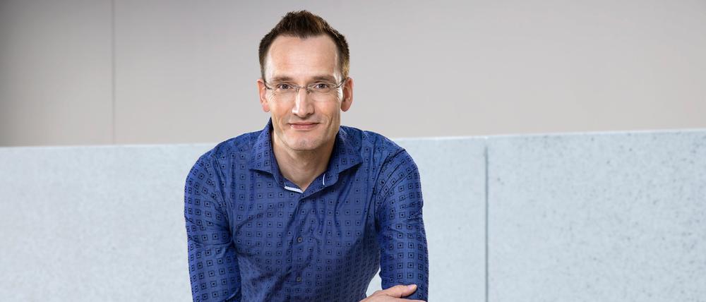 Stefan Hecht, Chemiker an der Humboldt-Uni und Gründungsdirektor des Center for the Science of Materials.