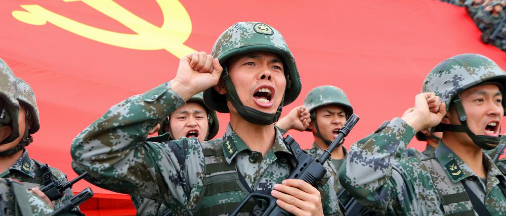China rüstet seine Armee seit Jahren auf.