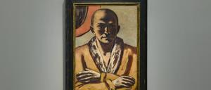 Max Beckmanns „Selbstbildnis gelb-rosa“ von 1943.