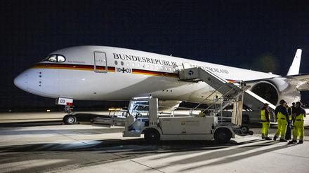 Drei Maschinen der Flugbereitschaft des Verteidigungsministeriums sind zur Weltklimakonferenz im ägyptischen Sharm el Scheich geflogen (Symbolbild).
