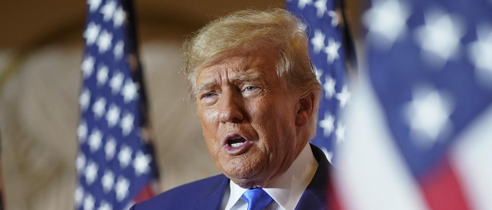 Trump kritisiert das Vorgehen der Behörden gegen ihn als politisch motiviert (Archivbild).
