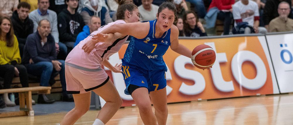 Leoni Kreyenfeld reist mit Alba zu den Rheinland Lions. 
