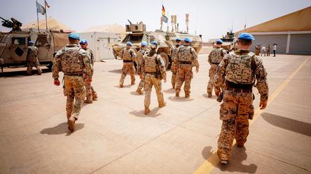 Die Bundeswehr zieht sich zurück.