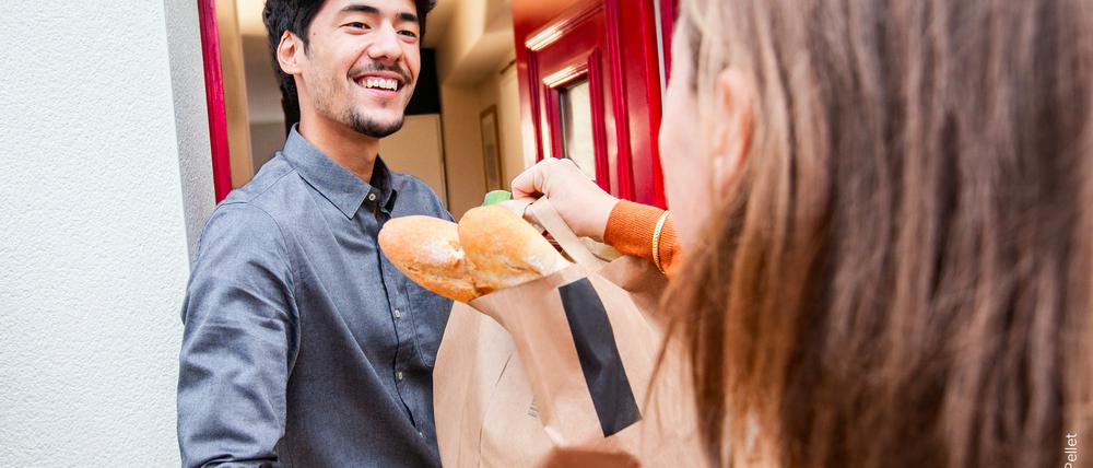 Privatpersonen bringen anderen Verbrauchern den Einkauf nach Hause. Das ist das Konzept des Start-ups Shopopop.