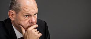 Bundeskanzler Olaf Scholz (SPD).