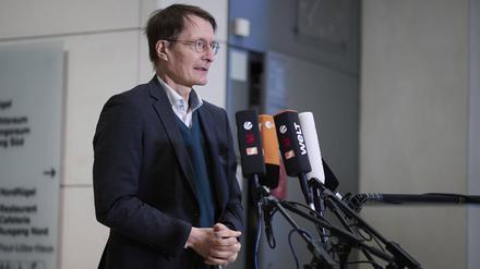 Der Bundesgesundheitsminister Karl Lauterbach (SPD).