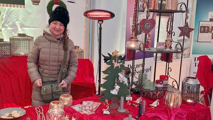 Der Charity-Weihnachtsmarkt am Kranzler-Eck. 